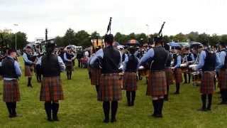 Cullybackey Pipe Band  All Ireland Championships 2014  Medley [upl. by Graces]