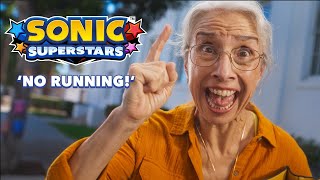 Sonic Superstars – quotNo Runningquot TV Commercial [upl. by Ettener]