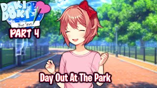 Day Out At The ParkPart 4Sayori RouteDDLC Blue Skies MOD [upl. by Iturk]