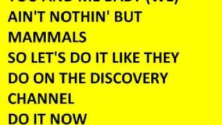 DISCOVERY CHANNEL lyrics [upl. by Paradies]