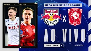 AO VIVO RED BULL SALZBURG x TWENTE  0608 NARRAÇÃO FELIPE ITO  UEFA CHAMPIONS LEAGUE [upl. by Sib]