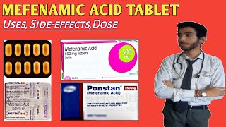 Mefenamic acid tablet  UsesSide effectsDose and precautions  In Hindi [upl. by Gewirtz]