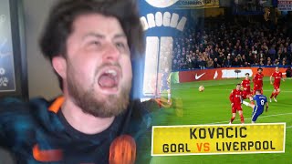 Mateo Kovacic Goal vs Liverpool  Fan Reaction [upl. by Eltsirhc]