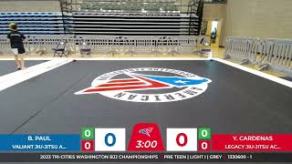 2023 TriCities Washington BJJ Championships  Mat 5 [upl. by Telrats]