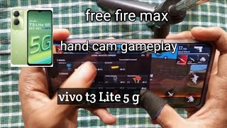 free fire Max 🤑handcam gameplay☠️ Vivo T3 Lite 5g🔥videoviralfreefire [upl. by Ainiger930]