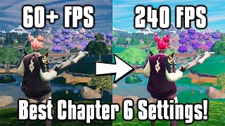 Fortnite Chapter 6 Settings Guide  FPS Boost Colorblind Modes amp More [upl. by Krystalle]