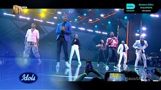 The Top 9 performs ‘Abalele’ – Idols SA  S19  Ep 11  Mzansi Magic [upl. by Otilesoj]