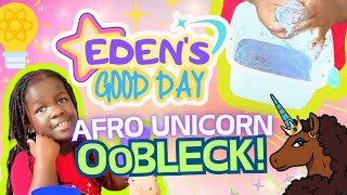 How to Make Oobleck  Oobleck Recipe  Kids DIY  Crafts  Afro Unicorn TV [upl. by Rodmur]