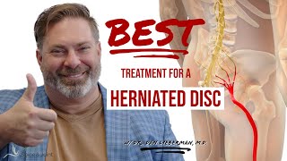 THE 1 Neurosurgeon Recommended Treatment For A Herniated Disc [upl. by Tamarra913]