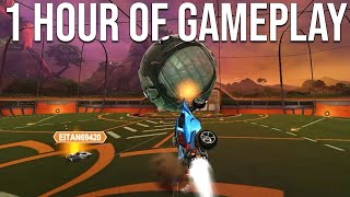 Rocket League Gameplay 1 HOUR [upl. by Carrew]