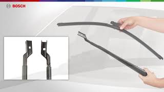 Denso Top Lock Connection  How to Install Bosch Evolution Wiper Blades [upl. by Hobey]