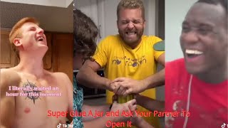 Super Glue A Pickle Jar and Ask Your Partner To Open ItVERY FUNNY [upl. by Popele]