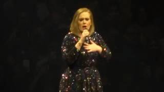 Hello  Adele LIVE at the Staples Center Los Angeles Aug 5 2016 [upl. by Asiralc]