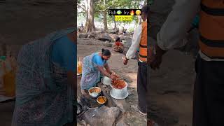 ✨Today ✅Hogenakkal 👵Grandma Fish🐟 Fry😋 viral fishfry hogenakkal ontrending ஒகேனக்கல் shorts [upl. by Malkin]