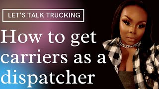 Using the FMCSA website to find carriers Dispatcher Training [upl. by Marleah]