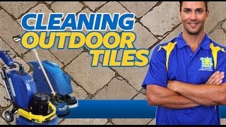 Cleaning Outdoor Tiles  How to Clean Tiles Outdoors [upl. by Clower]