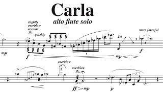 Carla alto flute solo by David Bennett Thomas [upl. by Aneekat]