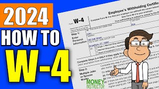 How to Fill Out an IRS W4 Form  2024 W4 Tax Form  Money Instructor [upl. by Georgena898]