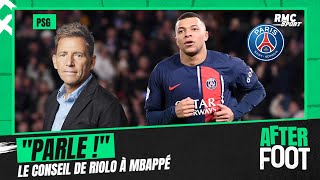 PSG  quotParlequot le conseil de Riolo à Mbappé sur son avenir [upl. by Mistrot]