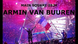 ARMIN VAN BUUREN MAIN SQUARE 2024 [upl. by Ahsiet]