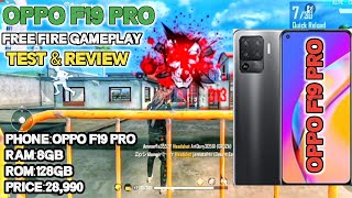 Oppo F19 Pro Full Free Fire Gameplay Review Full Test [upl. by Sotsirhc]