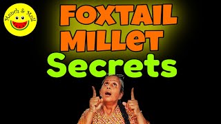 Foxtail Millet Nutrition  How Foxtail Millet is Good for Diabetes [upl. by Perr953]