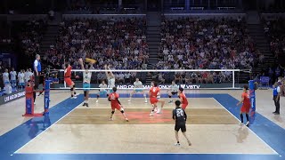 Yuki Ishikawa amazing in Japan Volleyball vs Argentina [upl. by Odnomyar876]