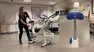 How to use a Monark cycle ergometer [upl. by Aserret]