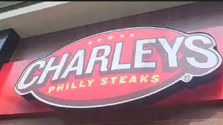 9 minutes Satisfying Eating at CHARLEYS PHILLY STEAKS IN CANADA 🌎 ASMR [upl. by Janna]