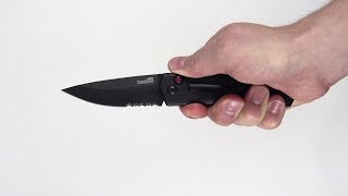 Kershaw 7200BLKST  Launch 2 Serrated [upl. by Harwell]