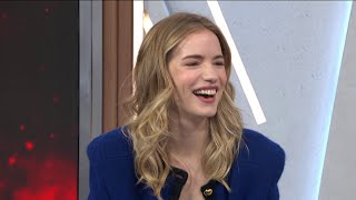 Willa Fitzgerald on buzzy new horror film ‘Strange Darling’  New York Live TV [upl. by Lletnom531]