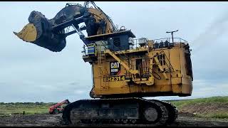 Biggest mining macine CAT 6090 Worlds biggest excavatorCat Shovel [upl. by Enilamme321]