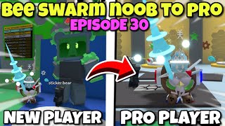 ROBO BEAR CHALLENGE  Bee Swarm Simulator NOOB to PRO Episode 30 [upl. by Nedle589]