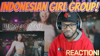 INDONESIAN POP STARS  V1RST  Oopsie  reaction [upl. by Ylimme]