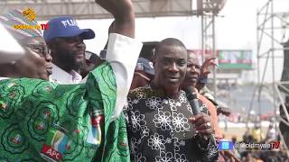 K1 DE ULTIMATE PERFORMS FOR OSINBAJOS WIFE OYETOLA AJIMOBI AT APC RALLY IN IBADAN [upl. by Rachele]