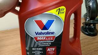 Valvoline Maxlife ATF Transmission Fluid for HondaAcura Replacement for DW1 or Z1 Fluid [upl. by Ardet184]