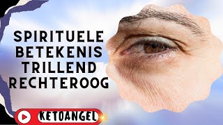 Spirituele Betekenis van een Trillend Rechteroog Inzichten en Interpretaties [upl. by Nellac]