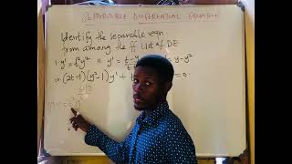 Separable differential equations [upl. by Jean]