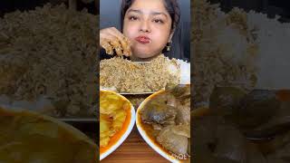 Asmr mukbang eating spicy liver curry asmr mukbang eatingvideos telugufood teluguvolgs [upl. by Aisitel]