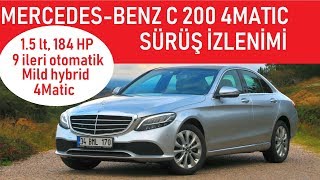 Yeni MercedesBenz C200 4Matic test sürüşü [upl. by Ayamahs]