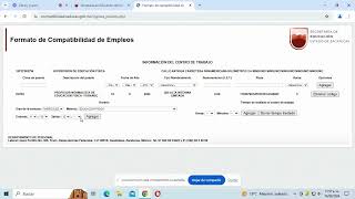 departamento de educación física y artística estatal FORMATO DE COMPATIBILIDADDE EMPLEO [upl. by Kassaraba641]