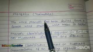 Phenetic vs Phylogeneticquotquot of Classification Part 2 Hpu msc BotanyHpumsc [upl. by Anitel]