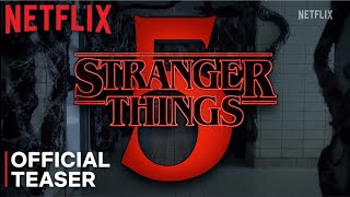 Stranger Things 5  Where is the Teaser Trailer [upl. by Ahseek]