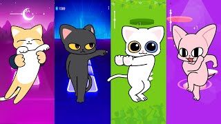 Cartoon Cats Believer x Dance Monkey x Enemy x Sea Shanty Cat Cover [upl. by Paterson]