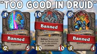 Why Hearthstone Cards are BANNED in Standard [upl. by Aztinaj]