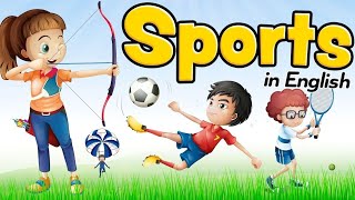 Sports name  Names of Sports for Kids in English  List of Sports  khelo ke naam  game name खेल [upl. by Zetra847]