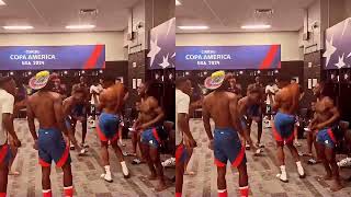 Yerry Mina and Mojicas Colombian Dance Off CopaAmerica [upl. by Arlyn675]