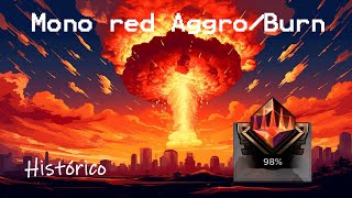 MTG Arena Rusheando MÍTICO en quotHistóricoquot con mazo Mono Red AggroBurn Explotalos a todos [upl. by Jerald748]