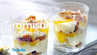 Limoncellotiramisu maken  Recept  Allerhande [upl. by Anayeek]