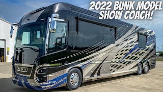 TOUR OF 2022 NEWELL COACH BUNK MODEL WITH 2 BATHS COACH 1729 [upl. by Nuhsar]